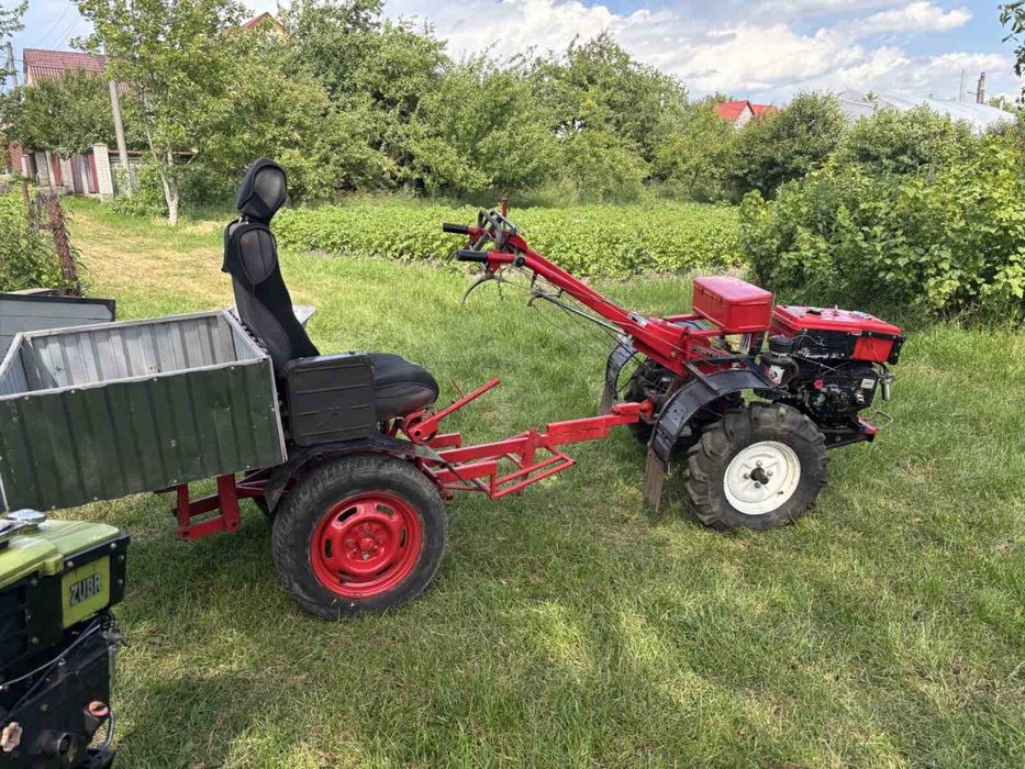 Зубр мотоблок майже не працював