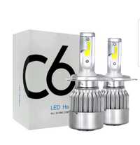 Lâmpadas LED H4 Novas / +75% de luz
