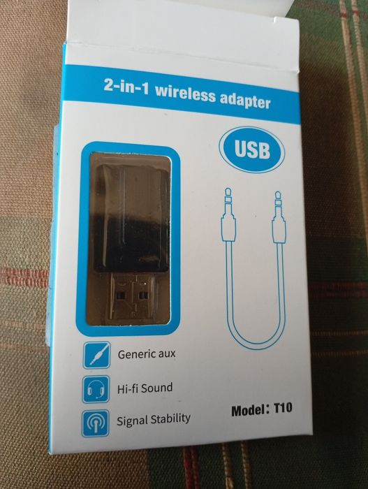 Receptor / transmissor áudio sem fios T10