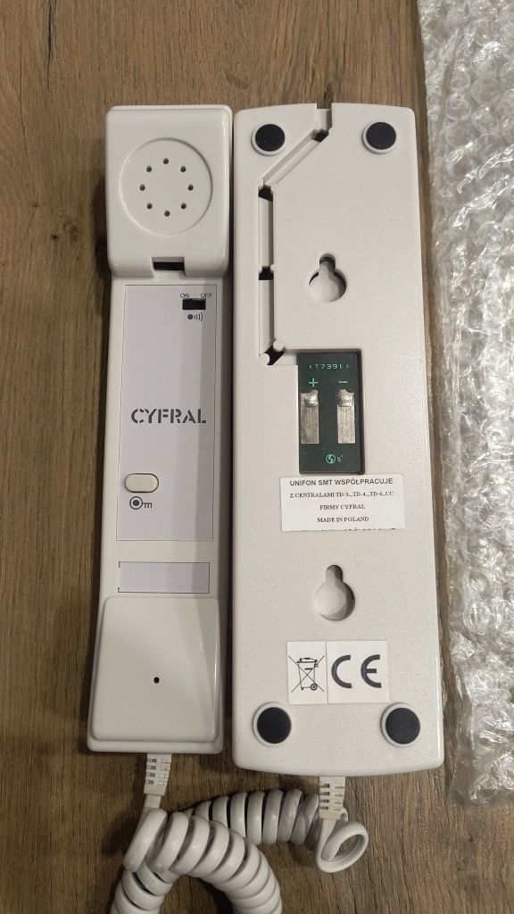 Unifon cyfral słuchawka domofonu