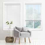 DEZ FURNISHINGS Бездротові жалюзі зі штучного дерева 115 см х 121 см