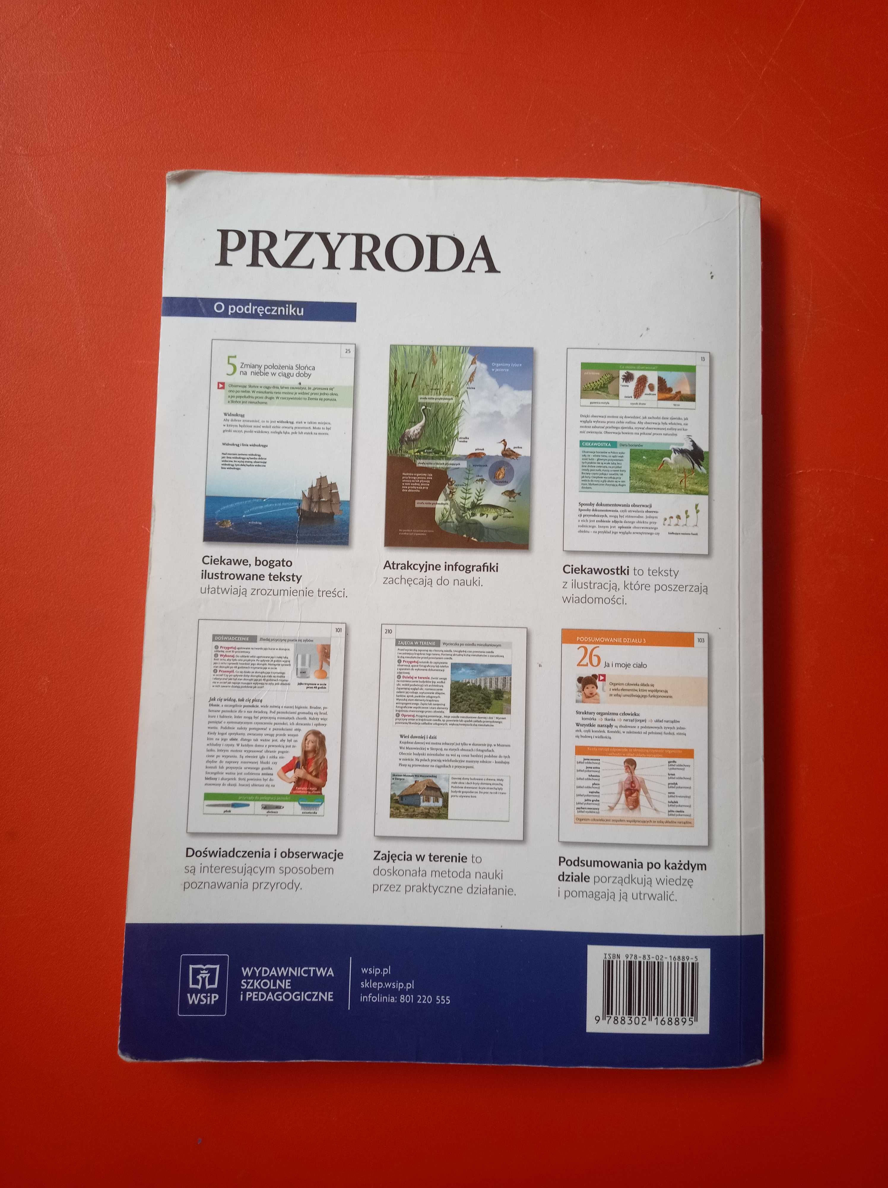 Przyroda 4, podręcznik, WSiP, Gromek, Kłos, Kofta