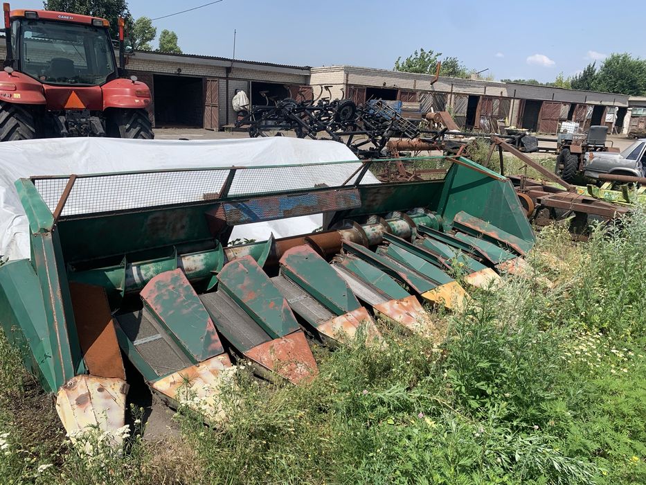 Жатка ПСП-10 соняшникова