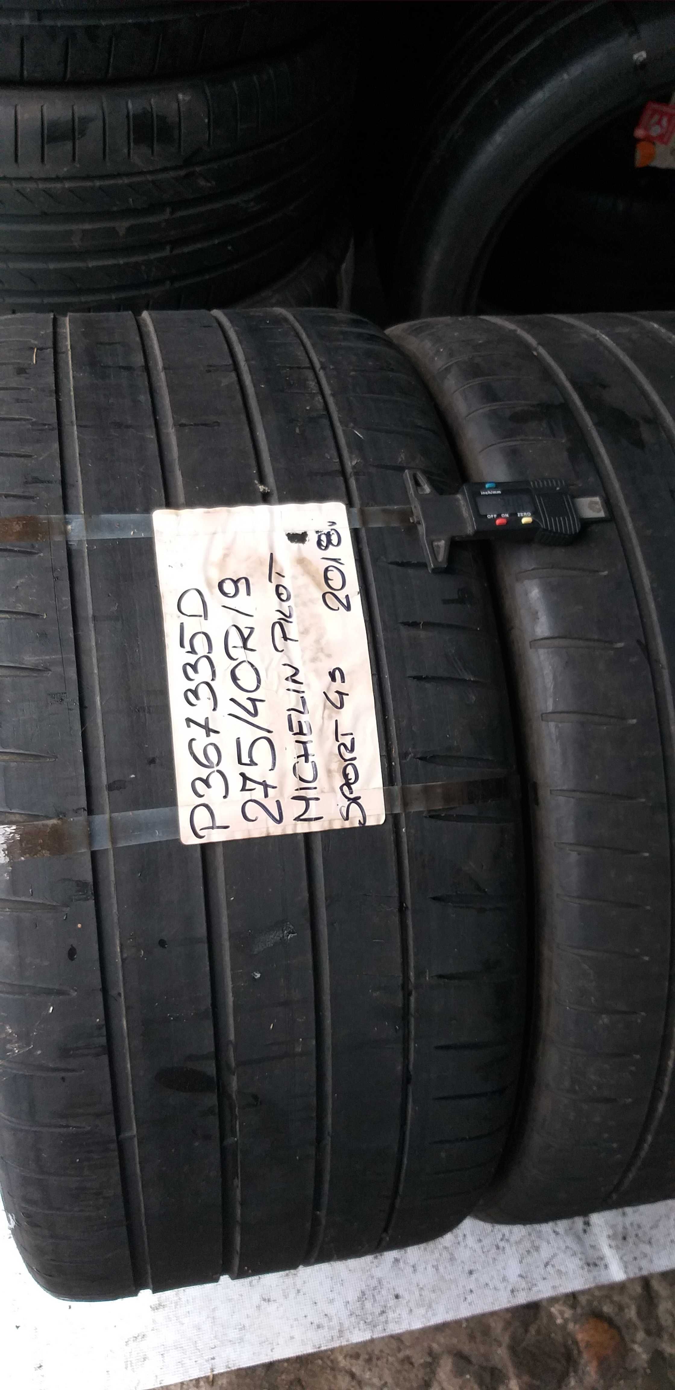 P367335D Para 275/40R19 ZR Michelin Pilot Sport4s dot.1718