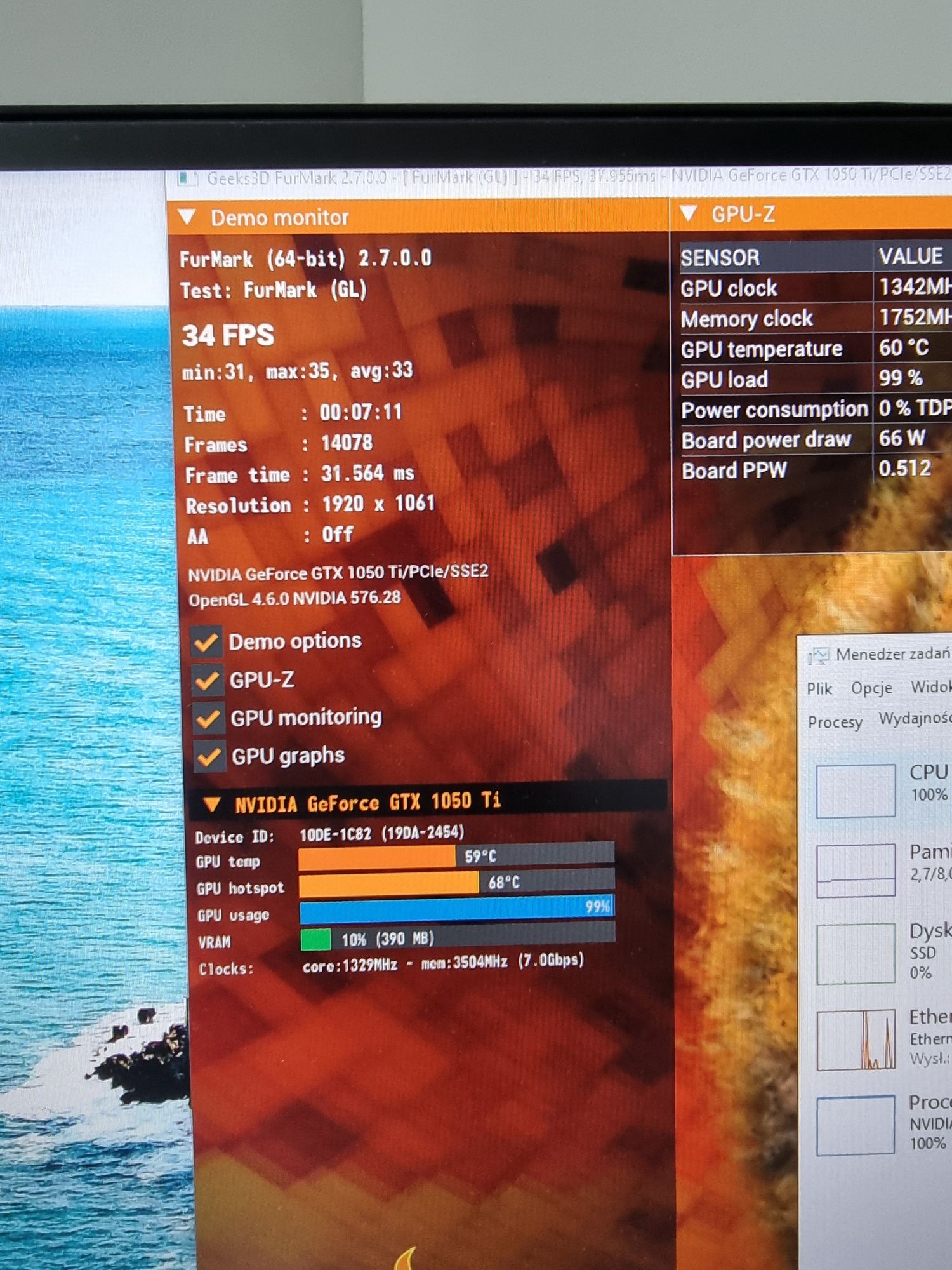 Komputer i5 7400 GTX 1050TI