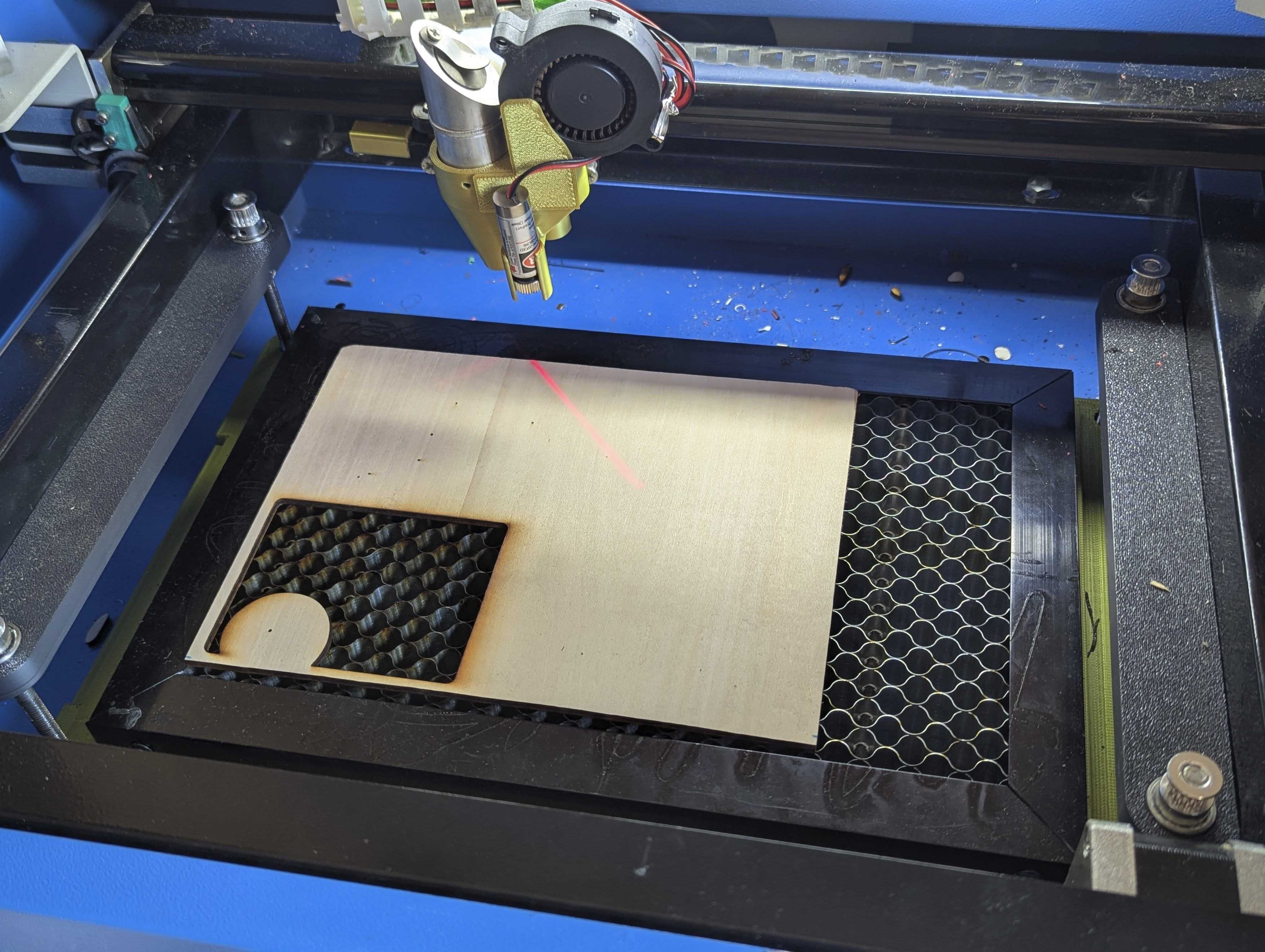 Laser CO2 40W - Vevor K40 - c/ Upgrades