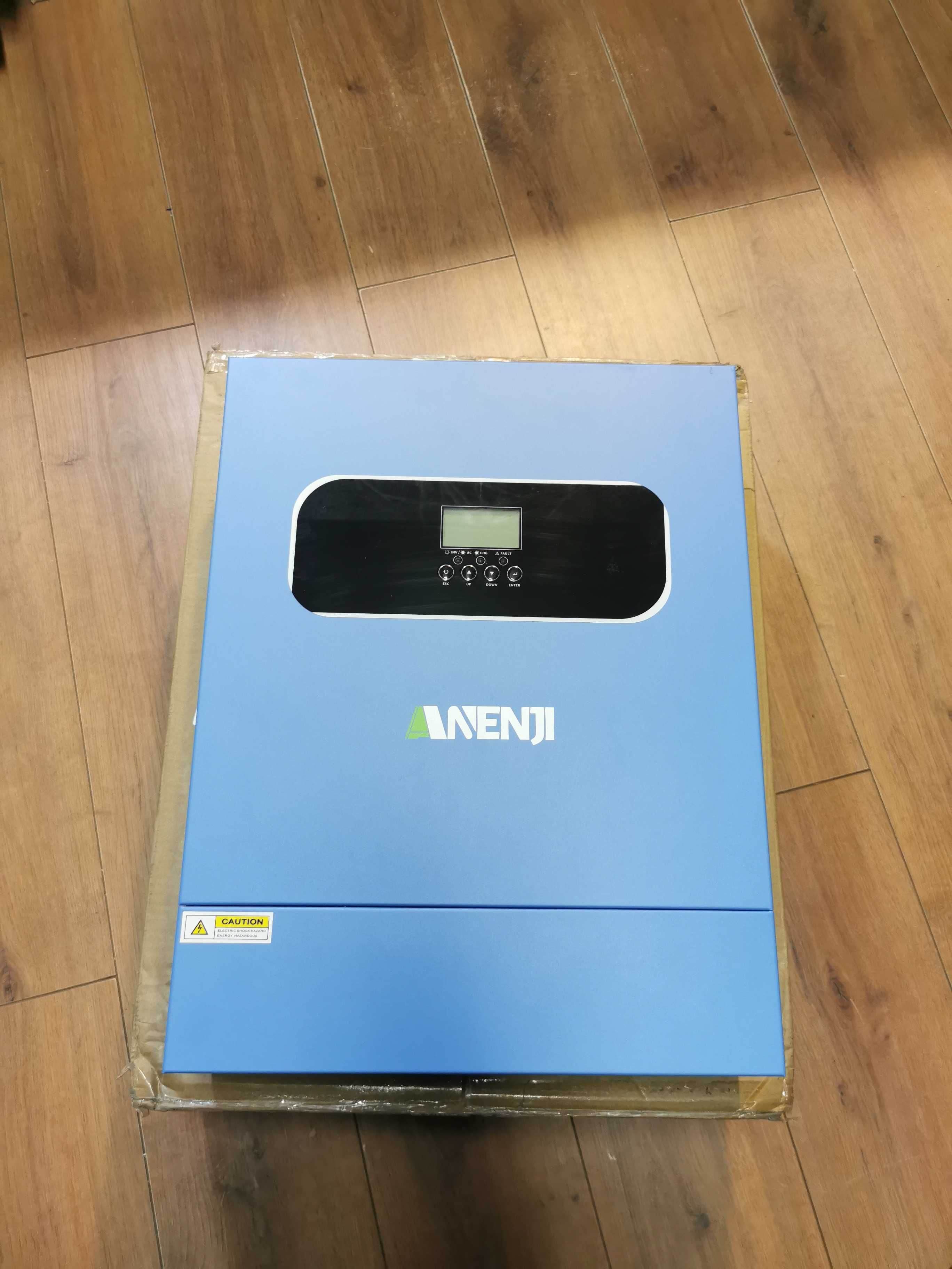 Inwerter Anenji 11kW offgrid nowa wersja 2x27A 48V wbudow.WiFi Lifepo4