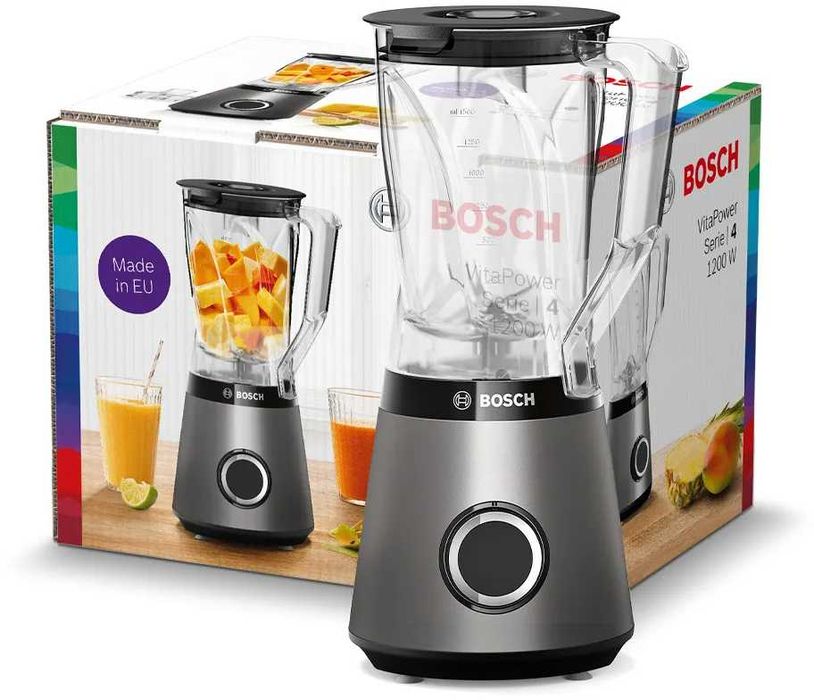 Blender kielichowy VitaPower 1200 W Srebrny Bosch