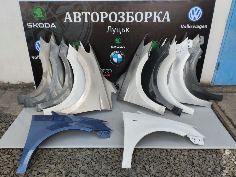 Крило крила крылья крыло VW touran тауран Audi a6c7 q5 skoda a7 superb