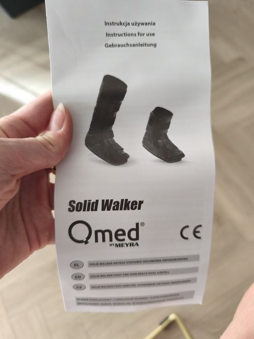 Orteza stopowo-goleniowa Solid Walker krótka Qmed