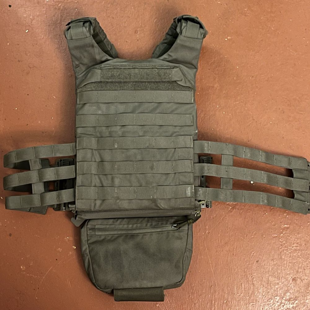 M-Tac плитоноска Cuirass QRS Gen.II Ranger Green (БЕЗ ПЛИТ)
