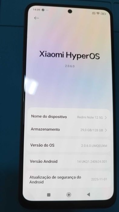 Xiaomi Redmi Note 12 5G 6Gb / 128Gb Cinzento