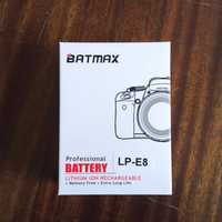 Акумулятор Batmax Canon LP-E8 для Canon ємність 1800mah