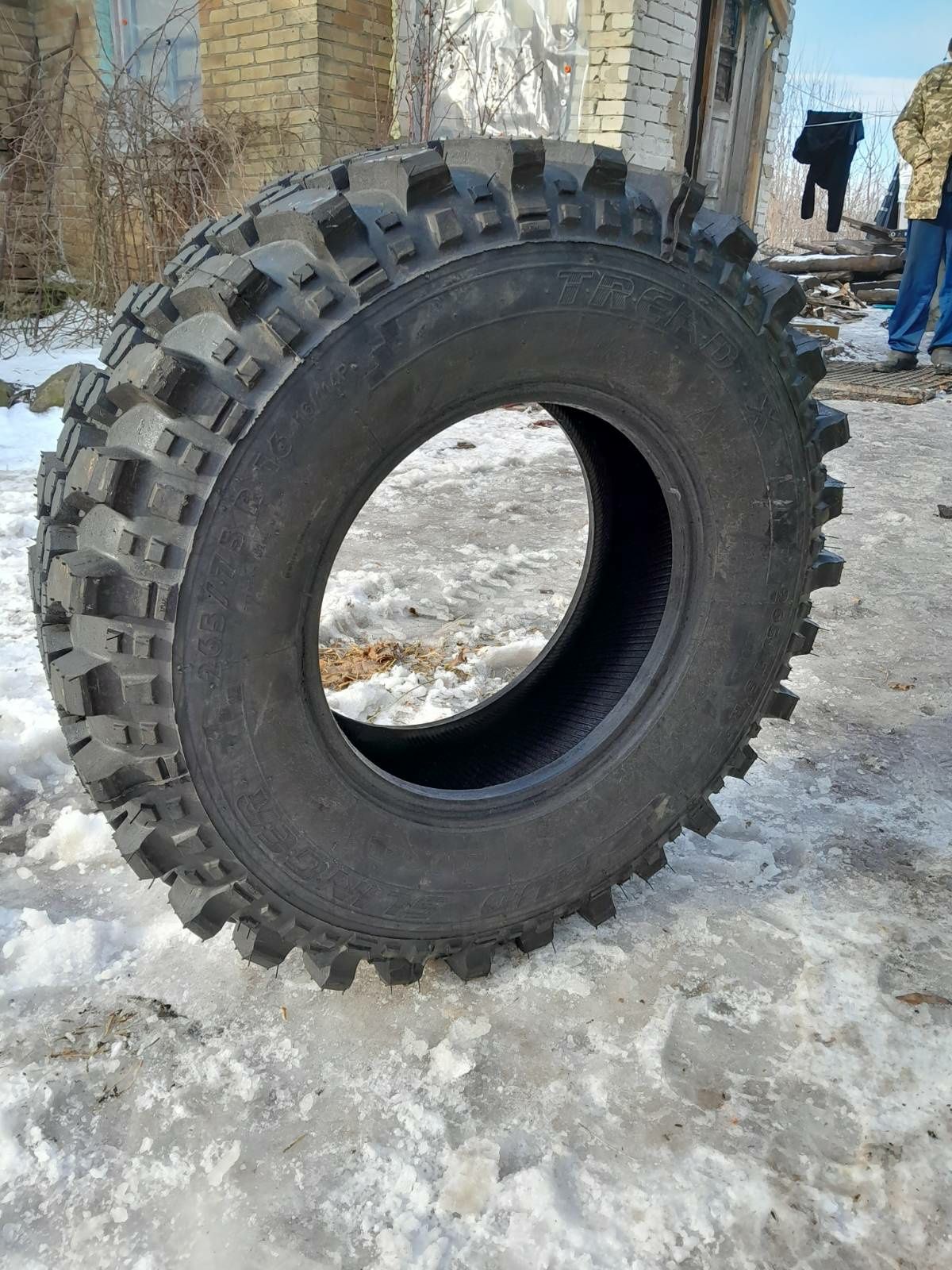 Шини болотні 265/75 R16