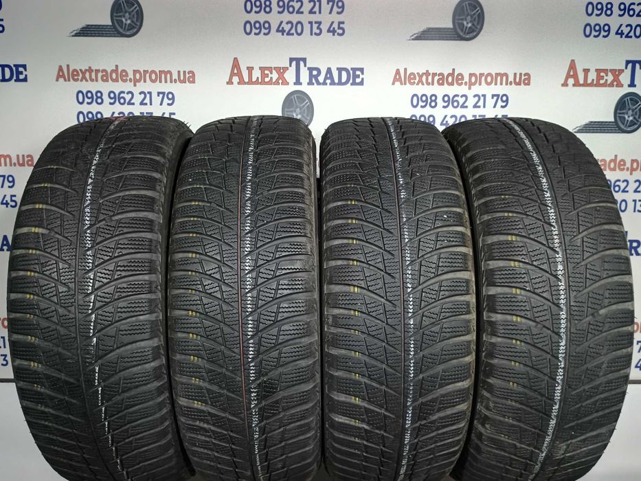 4 шт. 205/60 R16 Bridgestone Blizzak LM001 зимові шини б/у