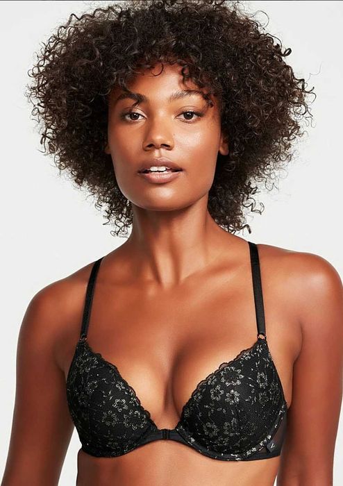 Новий Оригінал Victoria's secret чорний бюстгалтер пуш-ап