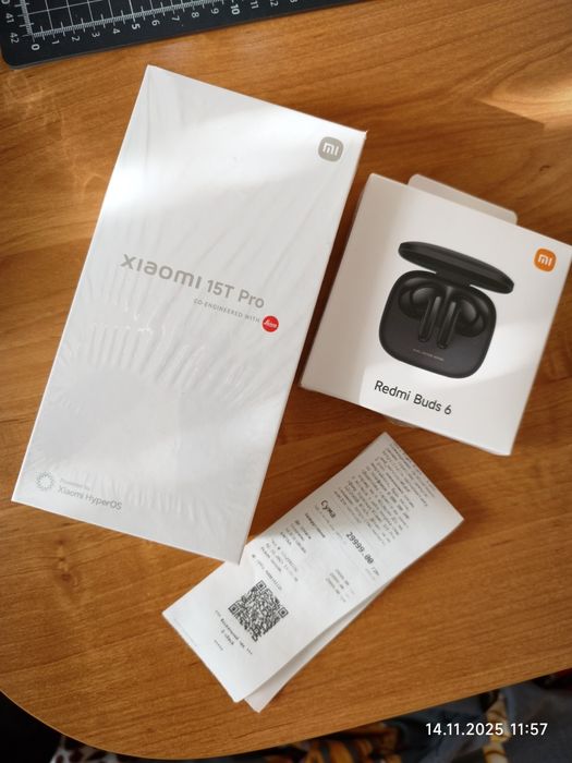 Нове з АЛЛО Xiaomi 15T Pro і навушники Redmi Buds 6