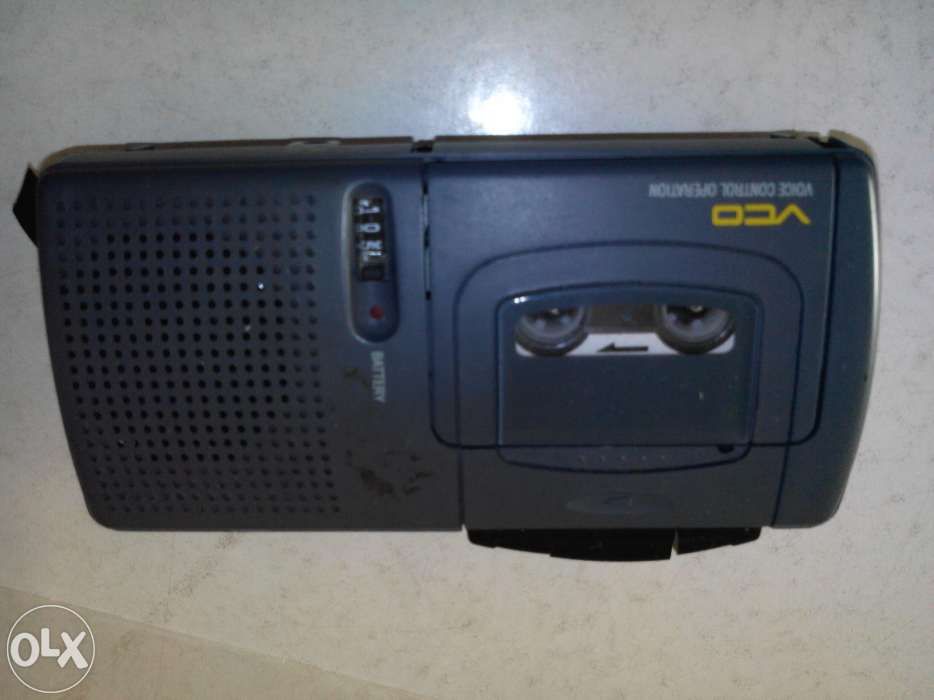 Radio gravador de mão