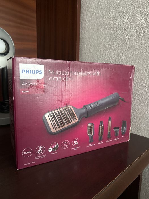 Escova Modeladora Philips BHA530/00 – 1000 W (5 em 1)