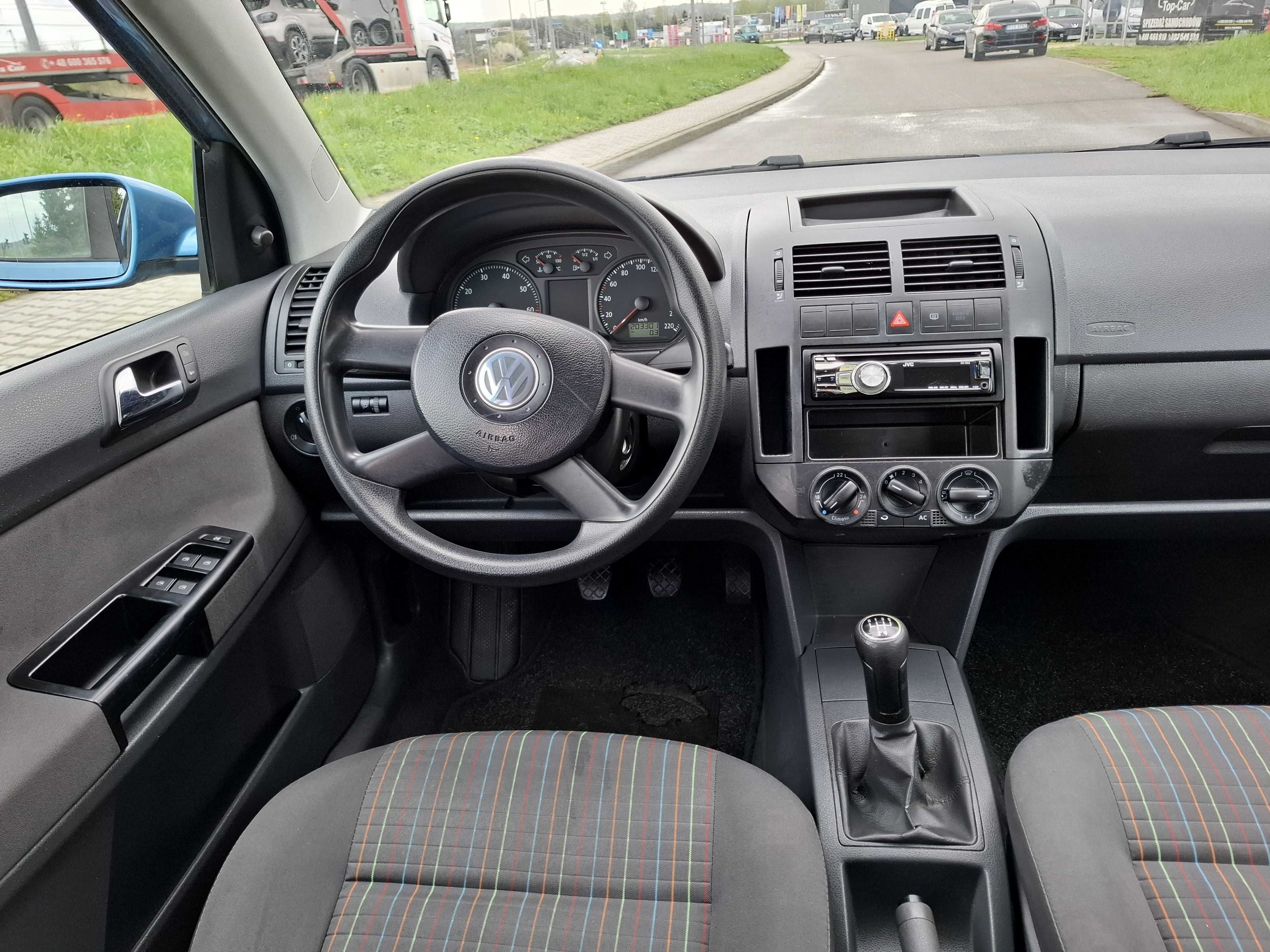 Volkswagen Polo LIFT 1.2 Benzyna 2005r Klima Org Lakier Nowe Sprzęgło!