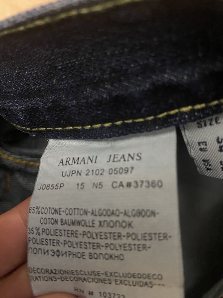 Джинсы мужские armani jeans