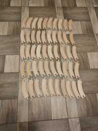 Nowy zestaw 50 torów drewnianych Ikea Lillabo