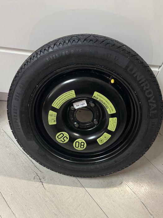 Koło zapasowe/dojazdowe peugeot 207 rozmiar 125/80 R15