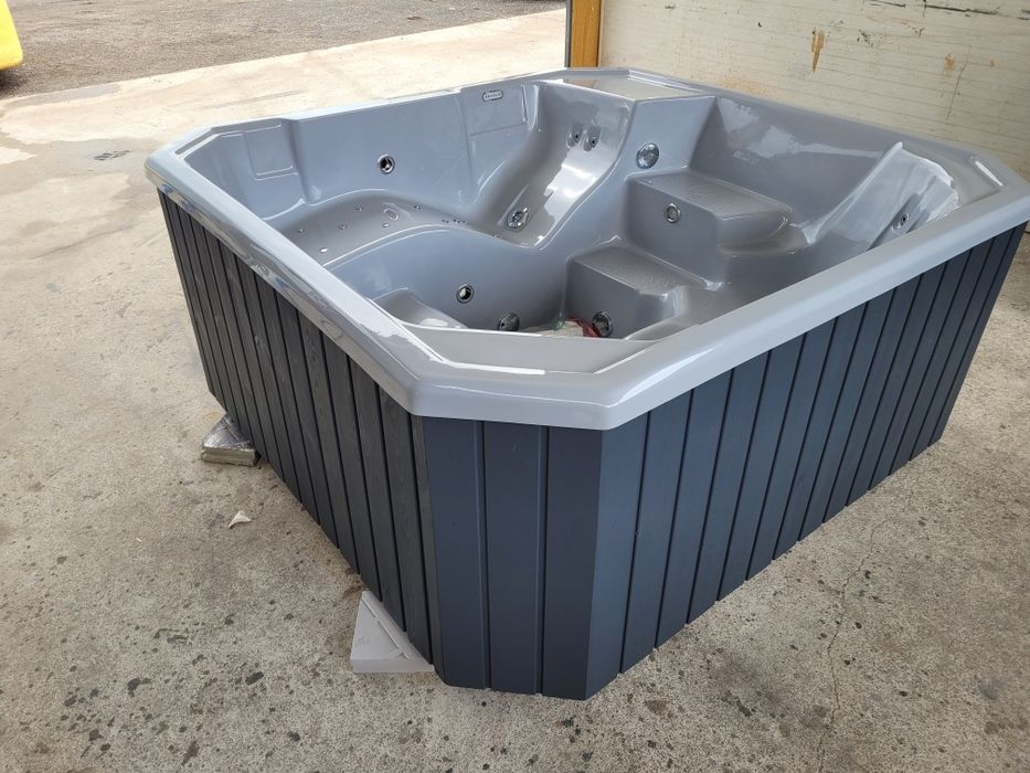 Jacuzzi balia beczka Hydromasaż Aeromasaż opalane drewnem eurolineSPA