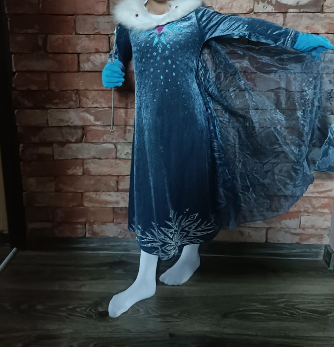 Strój Elsa zimowa