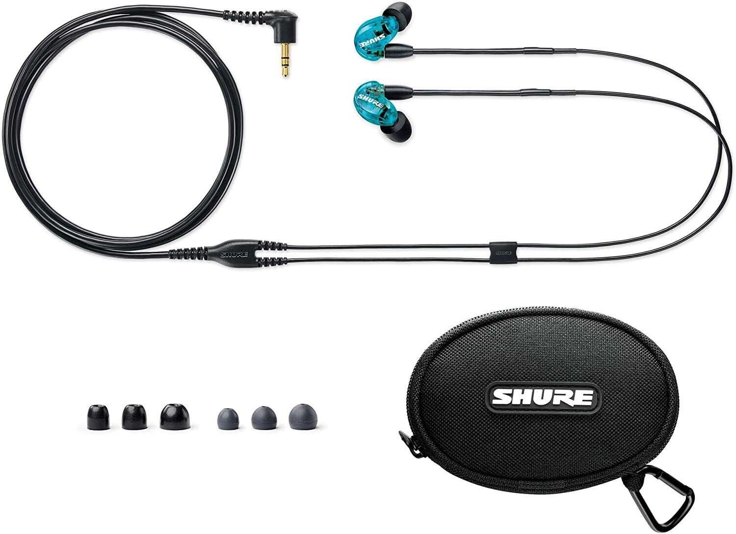 Моніторні навушники Shure SE215SPE BLUE. Оригінал