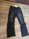 Slim-fit, flared Jeans чорні, гарний матеріл, нові, Size m