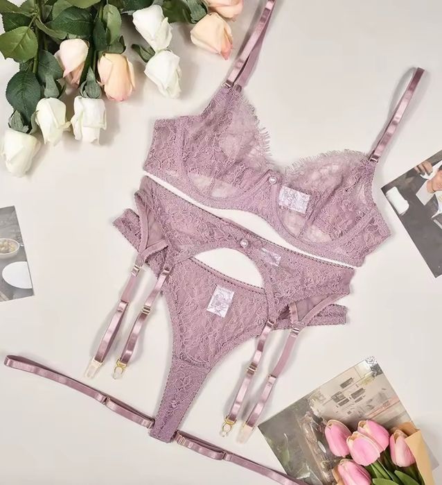 Еротичний комплект.Жіноча еротична білизна.Эротическое женское белье.