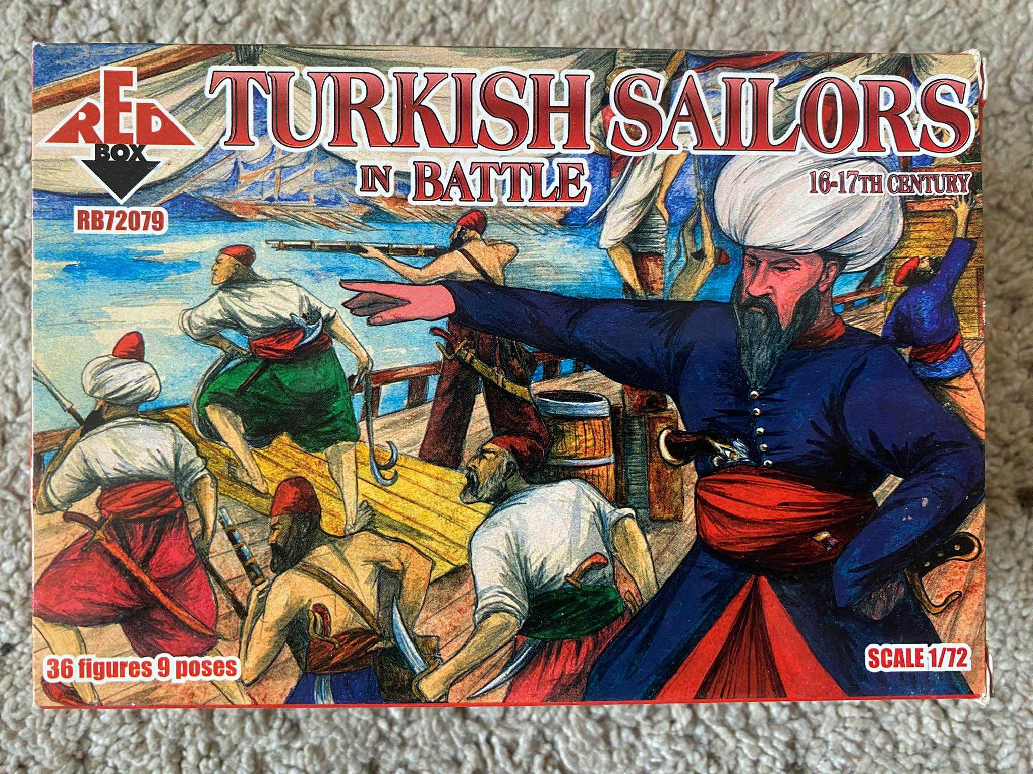 RedBox 72079 Turkish Sailors in Battle 16-17th Century