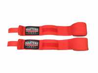 Bandaże bokserskie MASTERS - BB-4 czerwone 400cm