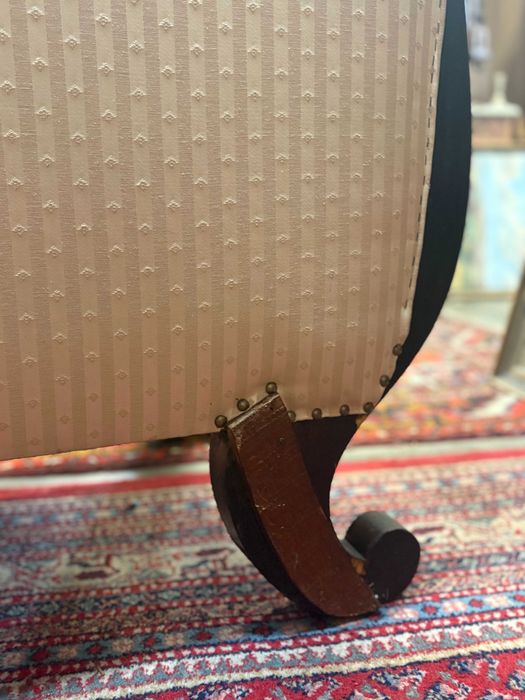 XIX w. Sofa biedermeier w mahoniu