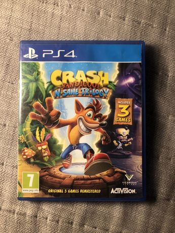 Crash Bandicoot N.Sane Triology para a PS4