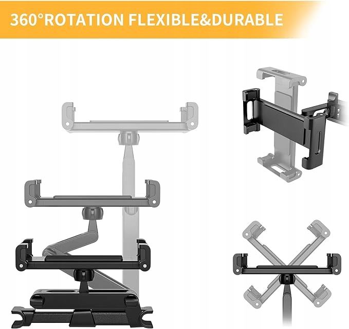 Uchwyt samochodowy na telefon tablet/telefon na zagłówek