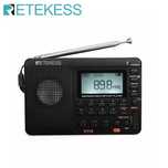 Портативный, цифровой радиоприемник Retekess V115 FM AM SW УКВ