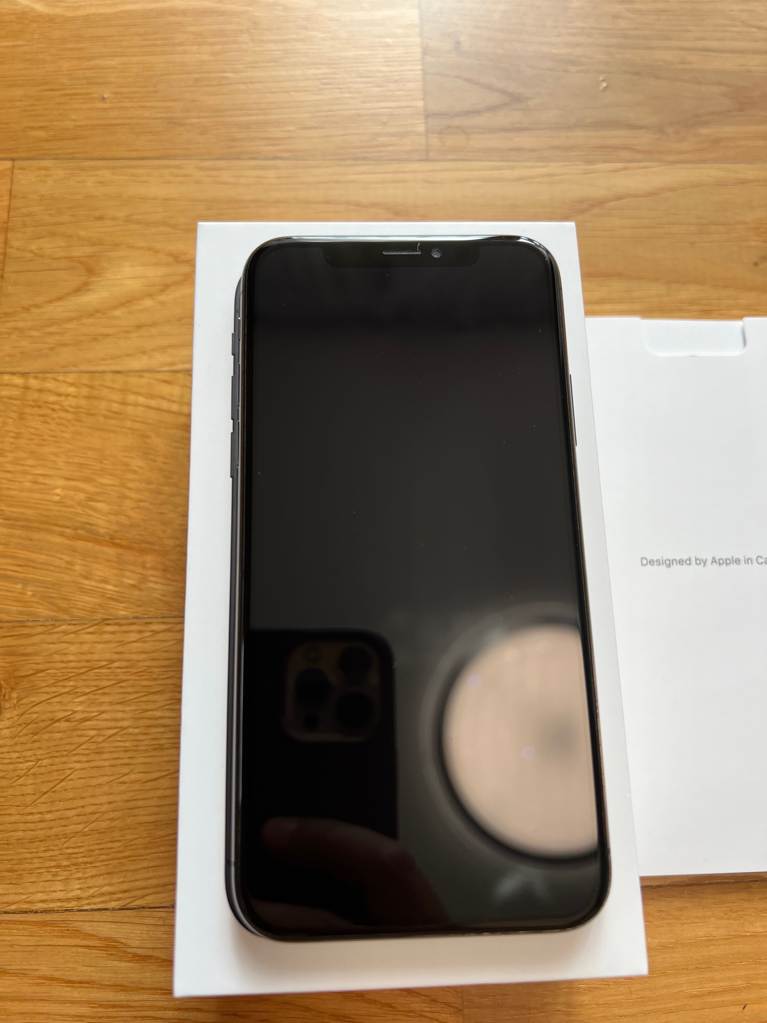 Apple iPhone X 256GB Space Gray stan bardzo dobry, komplet!