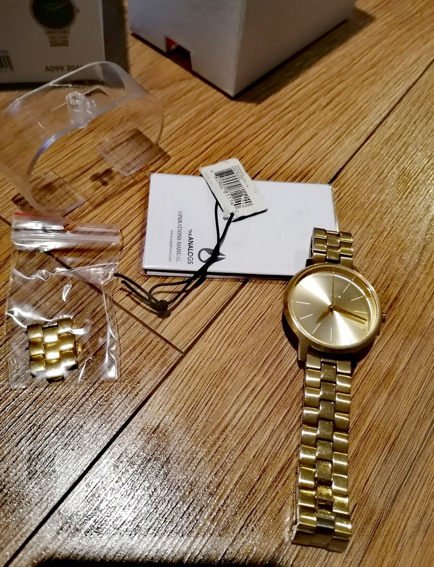 zegarek NIXON KENSINGTON ALL GOLD - okazja !!