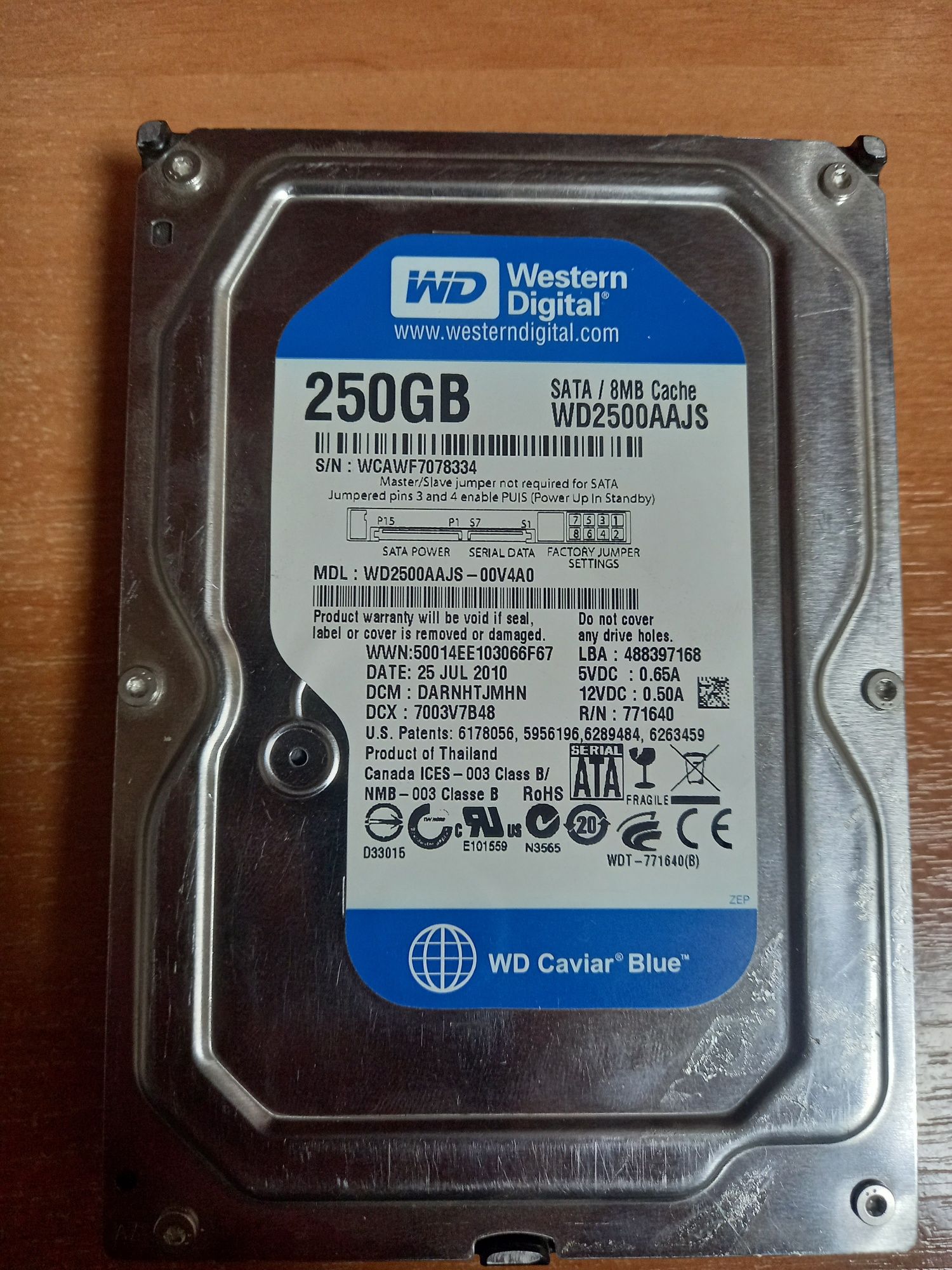 Мертві HDD, вінчестери, жорсткі диски