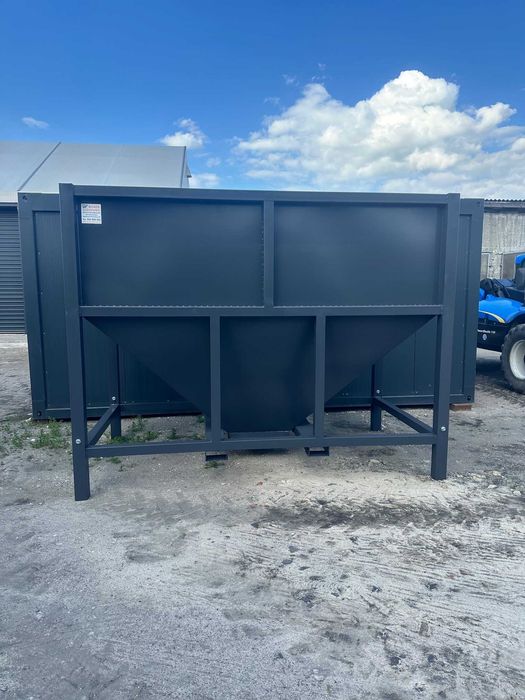 Kosz zasypowy, kosz przyjęciowy, bufor, paczkarka, zasobnik, separator