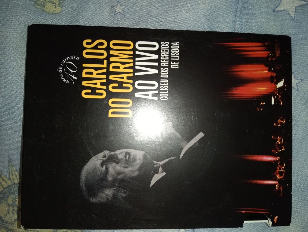 Carlos do Carmo ao vivo Coliseu Dvd