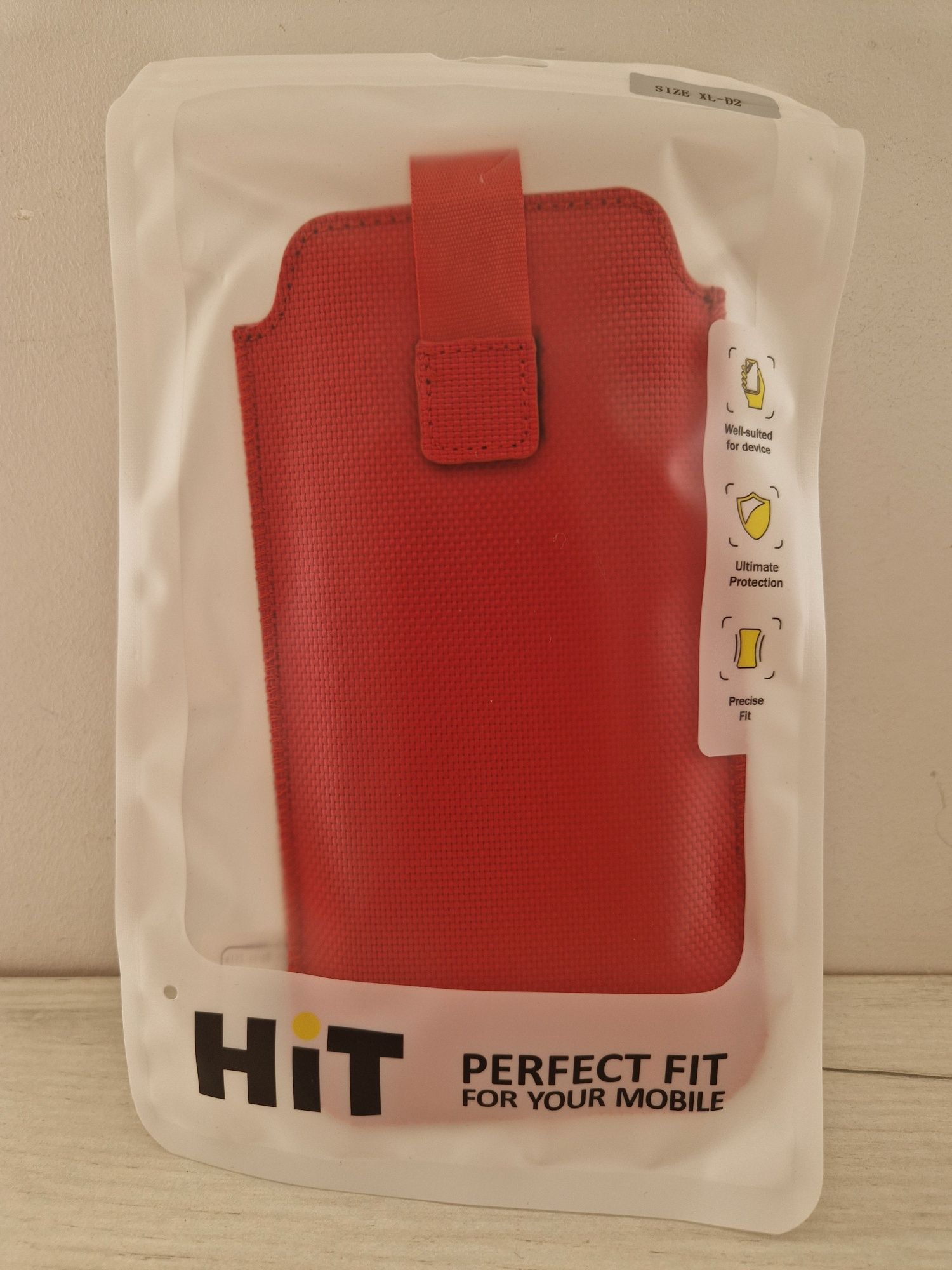 Kieszonka HIT (ROZMIAR XL) do Samsung S23 / S23 Plus Czerwony