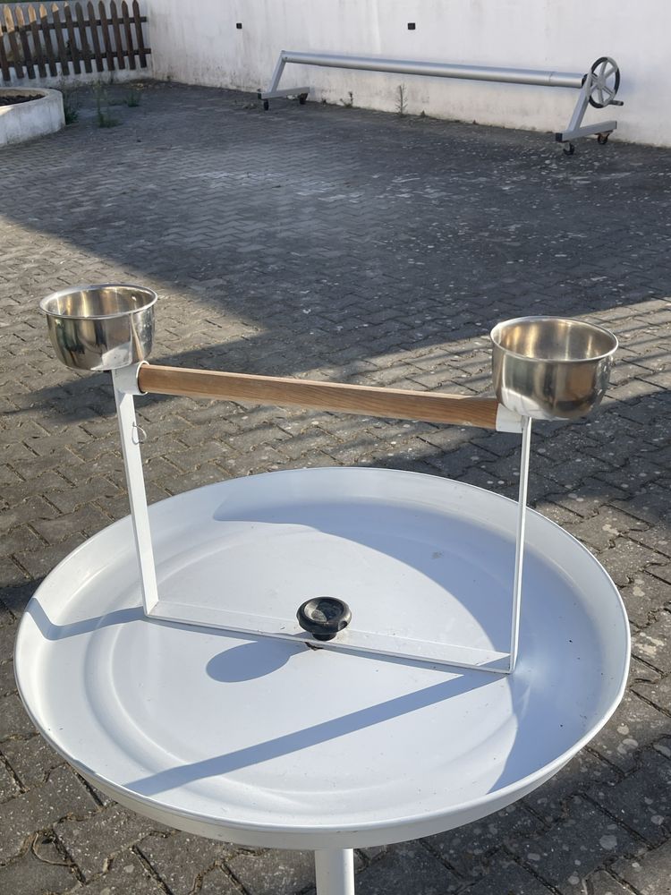 Poleiro para papagaio
