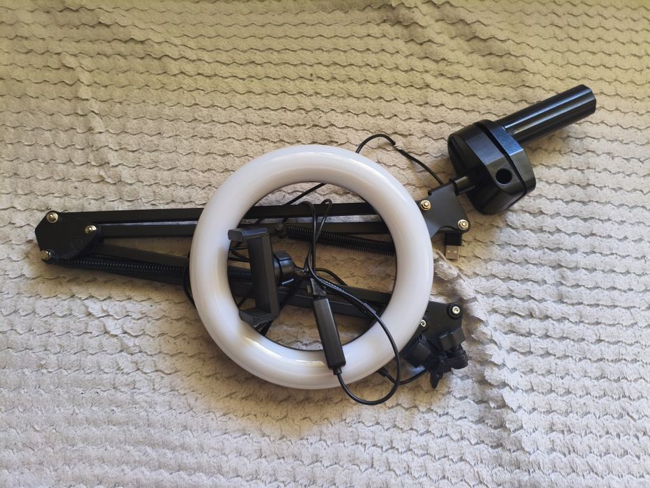 Lampa do nagrywania telefonem