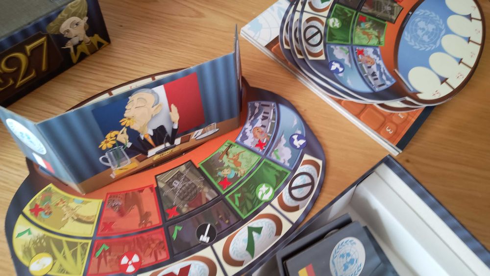 Gra planszowa " Article 27: The UN Security Council Game" - unikat