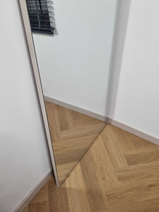 Drzwi skrzydło przesuwne lustro kaszmir