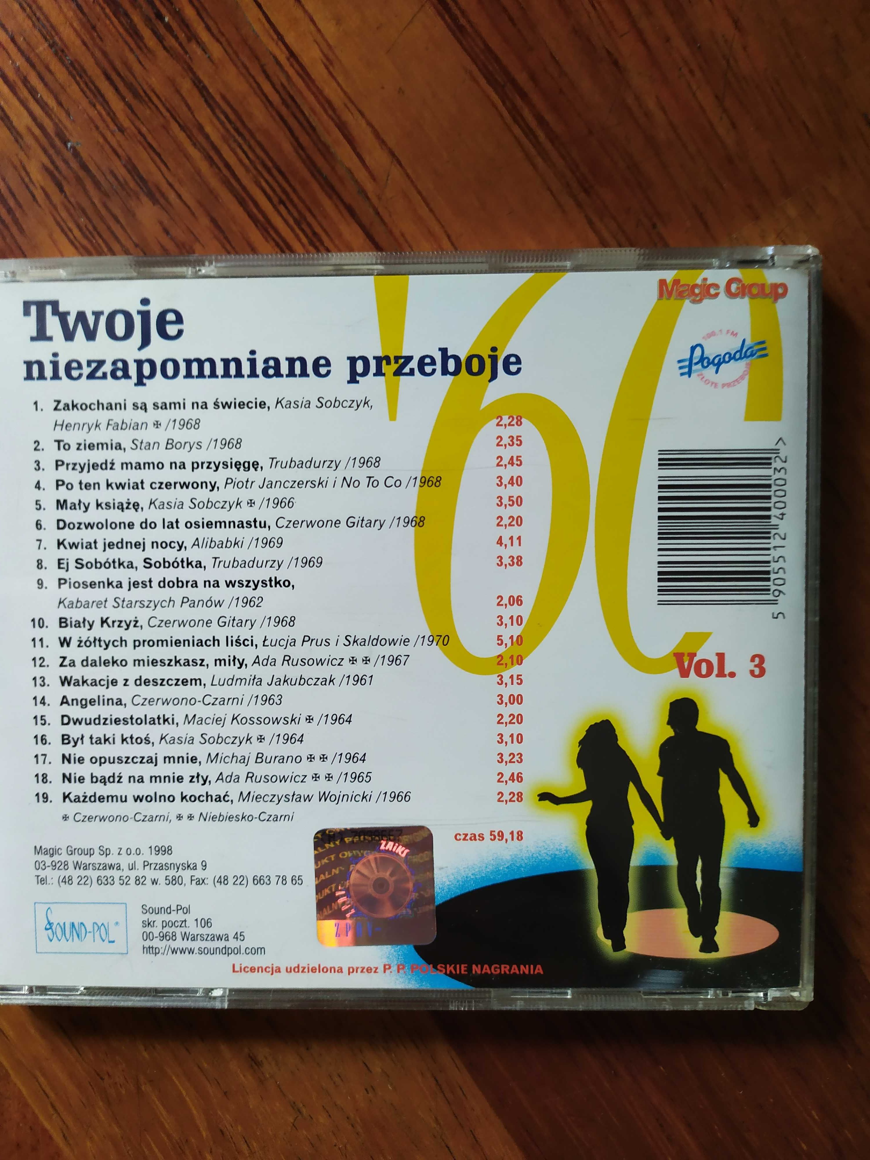 Płyty CD-muzyka różna - 3 płyty