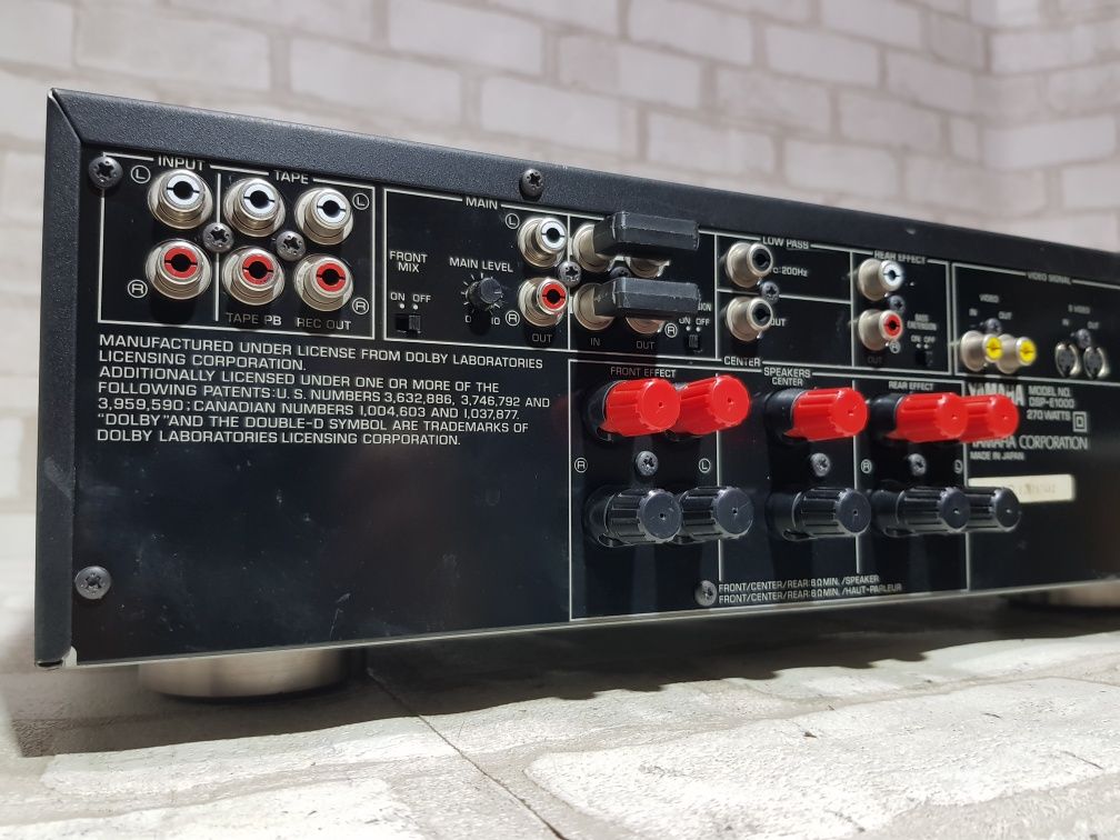 Стерео підсилювач/усилитель YAMAHA DSP-E1000, б/у з Німеччини +1 ц